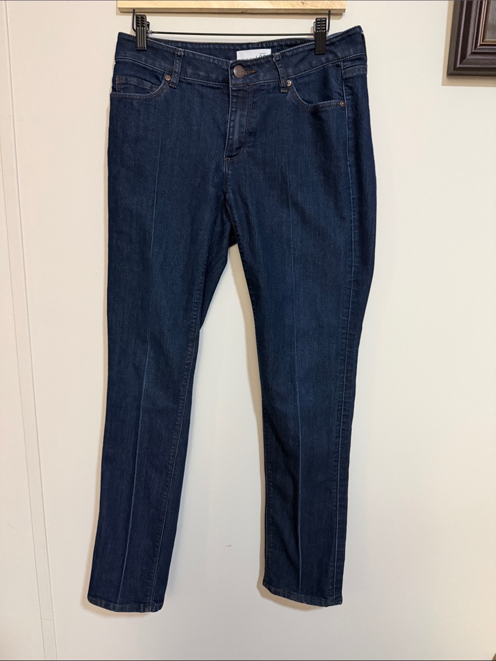 LOFT Dark Blue Skinny Jeans